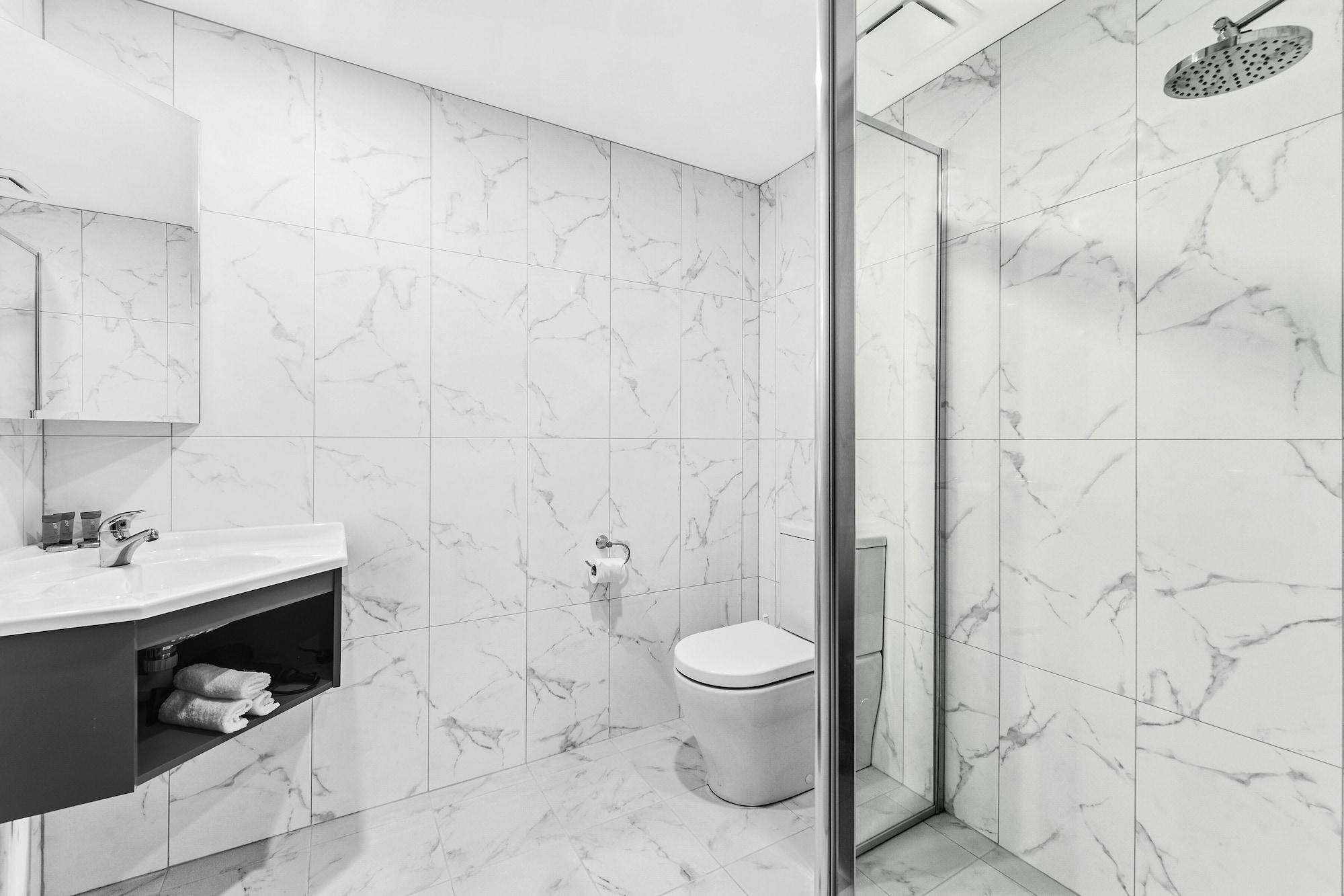 Palm Court Motor Inn Порт-Маккуори Экстерьер фото